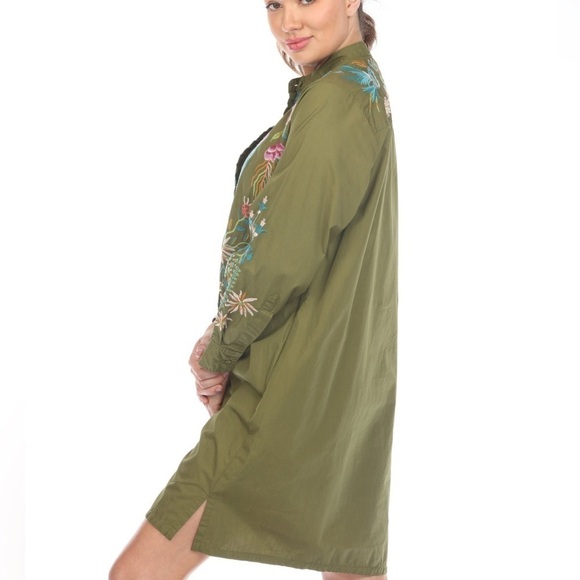 Johnny Was heavily embroidered Gabriella dress NWT (oversized) - Picture 4 of 12